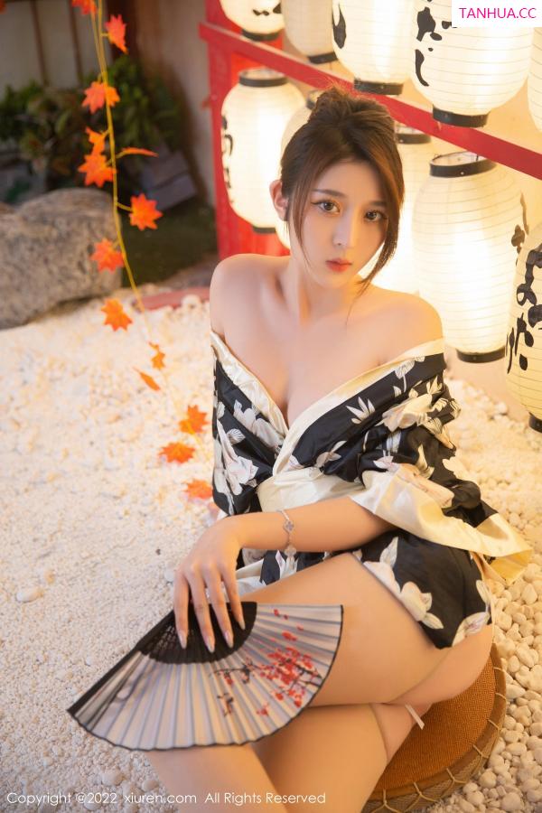 夏甜甜  [XiuRen]高清写真图 2022.12.02 No.5942 夏甜甜 和服美腿第46张图片